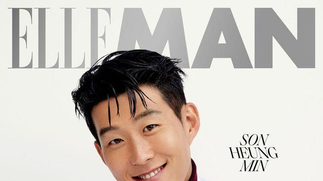 완벽한 커버스타! 손흥민 <엘르맨> 커버 장식
