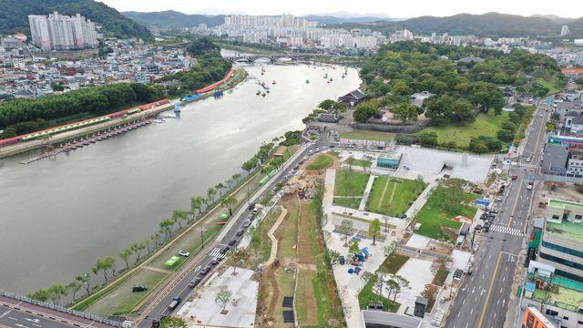 ‘진주대첩 역사공원’ 17년만에 준공..진주 새 랜드마크 및 원도심 부활 기대 