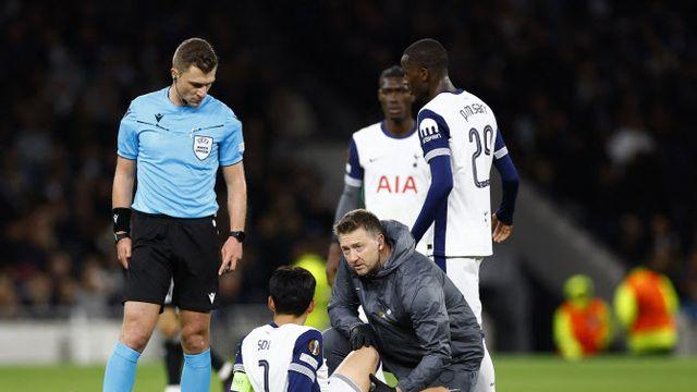 손흥민, 유로파리그 도움 기록 뒤 교체…‘부상 우려’