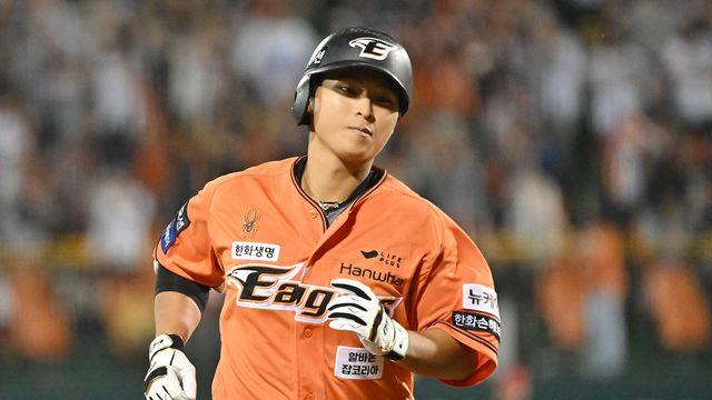 김도영 '40-40' 불발, 이제 2G 남았다…'최인호 8회 쐐기 투런포' 한화, KIA 8-0 대파 '2연승' [대전:스코어]