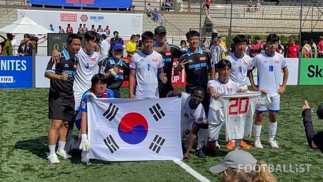 서울 홈리스월드컵 '팀코리아' 선수단, 딜라이브컵 3위로 대회 유종의 미