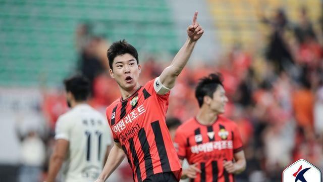 황문기 환상 프리킥 선제골→에이스 세징야 반격 동점포…강원-제주 1-1 무승부 [K리그 리뷰]