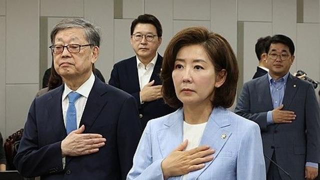 나경원, 한동훈 겨냥 