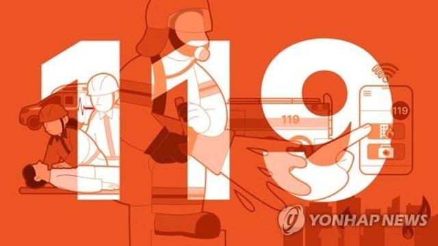 시내버스가 2차선서 유턴하던 승용차 들이받아…2명 사상(종합)