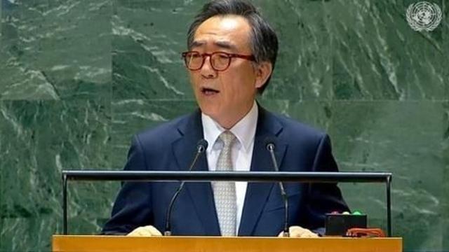조태열 외교장관, 유엔총회서 '한국 다자주의 역할' 강조