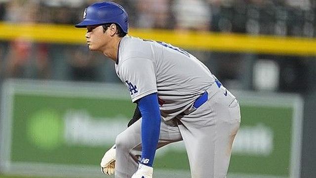 오타니 '58도루' 성공→최초 '55홈런 60도루'+87년만 NL 트리플크라운까지 조준