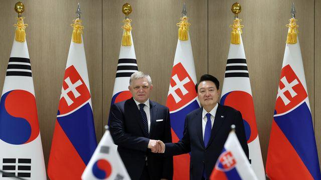 윤 대통령, 슬로바키아 총리 방한 계기로  ‘전략적동반자관계’ 수립