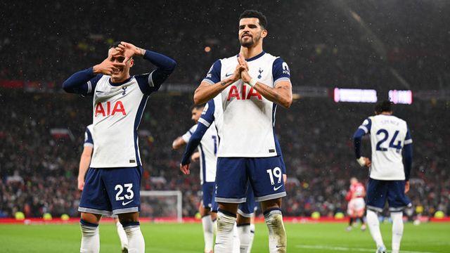 손흥민 없어도 맨유는 이긴다...‘수적 우위’ 토트넘, OT 원정서 3-0 완승→4연승 질주