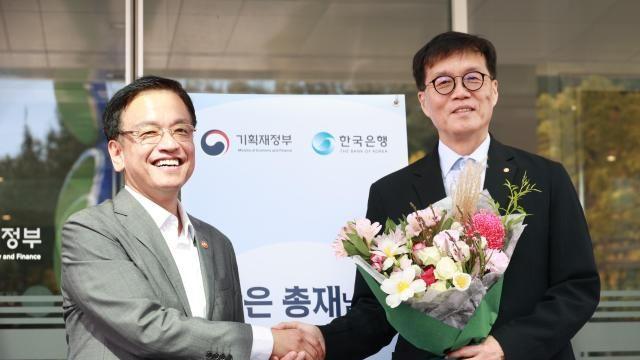 80분간 머리맞댄 이창용·최상목 