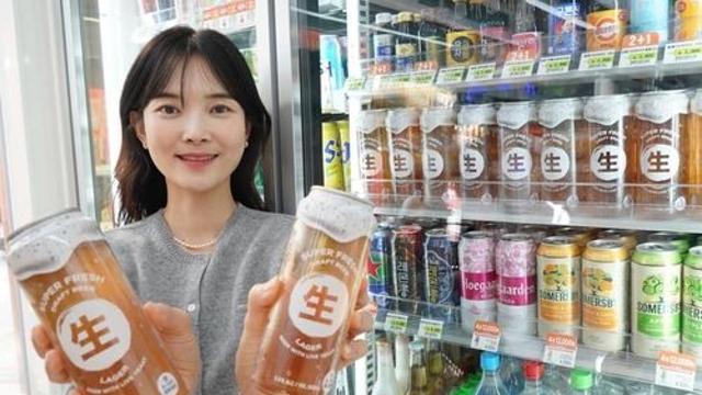 세븐일레븐, 투명 페트캔에 담은 생맥주 편의점 첫 판매
