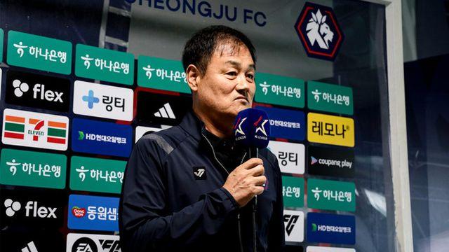 [오피셜] ‘충북청주’ 최윤겸 감독, 자진 사퇴 “성장하려면 변화 필요...지금이 그때”