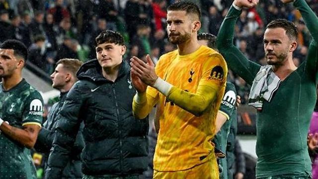 '손흥민 부상 결장' 토트넘, 페렌츠바로시 잡고 UEL 2연승…3위 도약