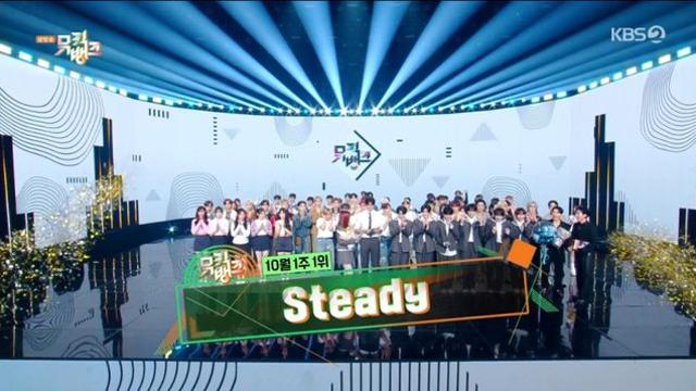 엔시티 위시, ‘스테디’로 ‘뮤직뱅크’ 1위 “시즈니 고마워”