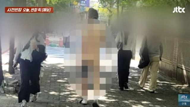 알몸 외국인 대낮 여의도 인근 활보… 모자, 양말, 슬리퍼만 착용