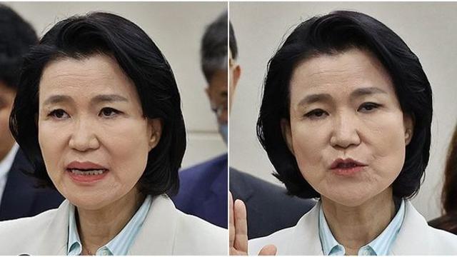 방통위 국정감사 증인 출석 이진숙 “MBC, 편파적 보도로 민주노총 방송으로 불린다”