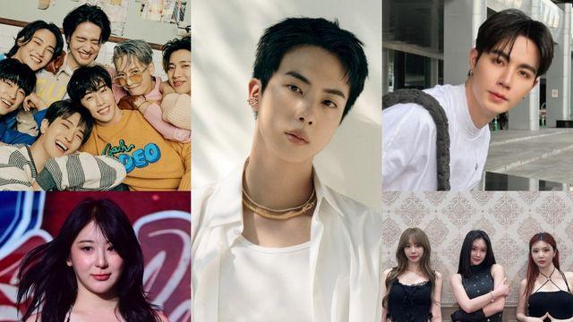 방탄소년단 진–지 프룩-이채연-갓세븐-브브걸 아이돌픽 위클리 1위 [DA:차트]