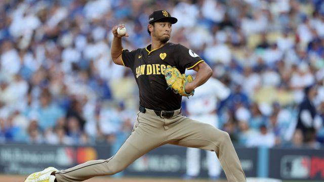 '오타니 완전 봉쇄' 다르빗슈, NLDS 2차전 QS+...다저스 천적 본능 발산