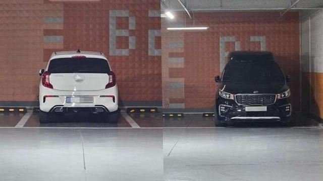 “주차 잘했는데…서로 배려하자?” 시비 건 카니발 차주 논란