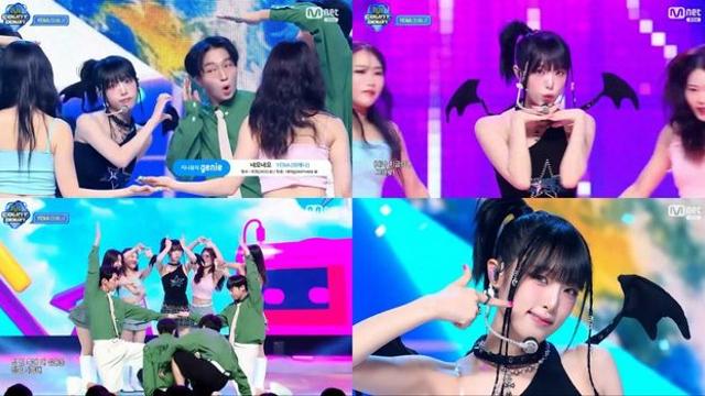 최예나, 러블리 ‘네모네모’ 에너지 ‘독보적 예나 장르’ (엠카)