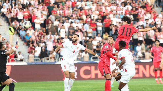이재성 선제골 터졌다…홍명보호, '황희찬 부상 OUT' 악재 딛고 요르단 원정 1-0 리드 (전반 종료)