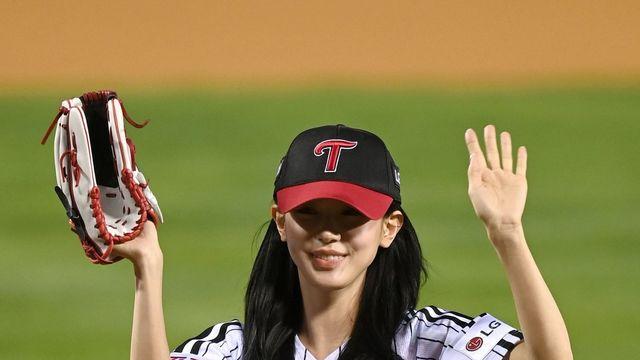 (여자)아이들 미연 ‘LG PO 가자’