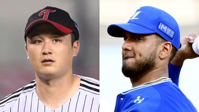 '75.7% 잡아라' PO 1차전 기선제압 누가? LG 최원태 VS 삼성 레예스 선발 맞대결