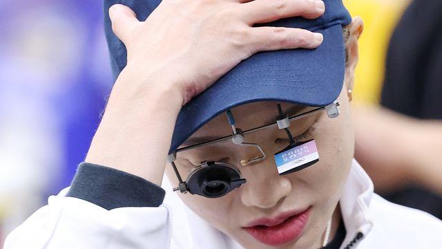 충격의 '노메달' 김예지 
