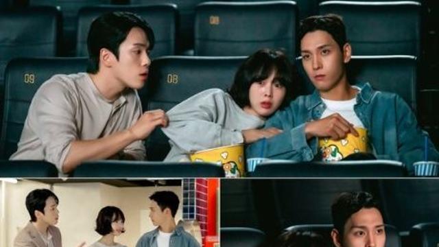 '다리미 패밀리' 김정현-금새록-최태준, 영화관 데이트(?) 포착! 삼각관계 돌입하나?