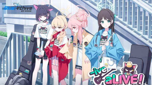 블루 아카이브 3주년 감사제, 밴드 캐릭터 등장