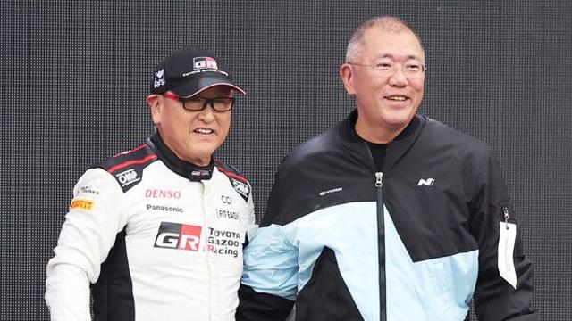 정의선 현대차-아키오 도요타, 미래 모빌리티 협력에 이재용 회장도