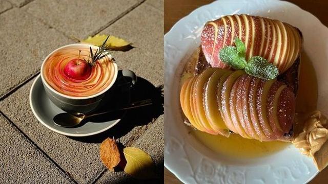 비주얼까지 아삭한 가을 사과 디저트·음료 카페 3 #가볼만한곳