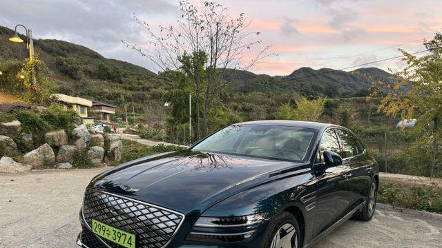 회장님이 반할 전기車…'럭셔리 끝판왕' G80 전동화 모델[타봤어요]