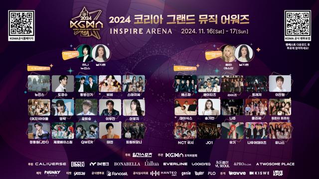 웨이브, ‘2024 코리아 그랜드 뮤직 어워즈(KGMA)’ OTT 독점 무료 생중계