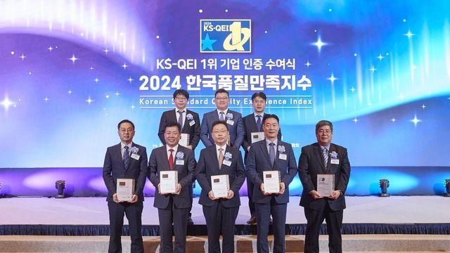 KCC 등 4개사, ‘품질만족지수’ 10개 부문 1위 올라