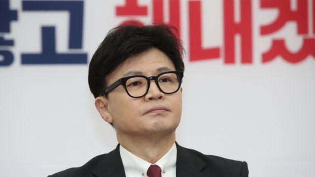 한동훈, 민주당 장외집회에 