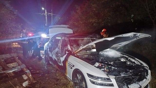 서산서 운전자 살해 후 차량 불태우고 달아난 40대 체포(종합)