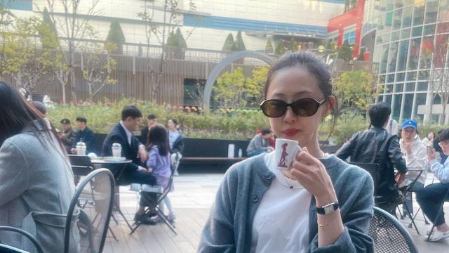 씨스타 다솜, 캐주얼 셋업으로 완성한 가을 ‘꾸안꾸’ 패션