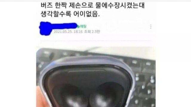 갤럭시 버즈 바이럴..
