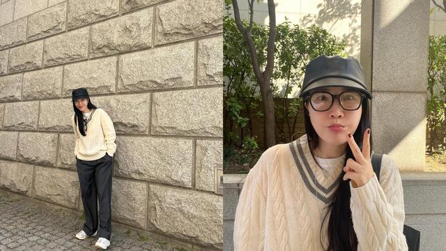 다비치 이해리, 편안함 속에 숨겨진 세련된 비주얼…'가을 캐주얼룩의 정석'