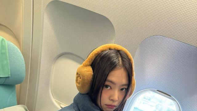 올 겨울은 머리에 쓰세요. 제니, 원빈이 착용한 방한템!