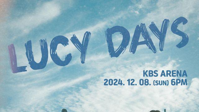 루시, 콘서트 'LUCY DAYS'로 연말 꽉 채운다! 다채로운 코너…오늘(13일) 티켓 오픈!