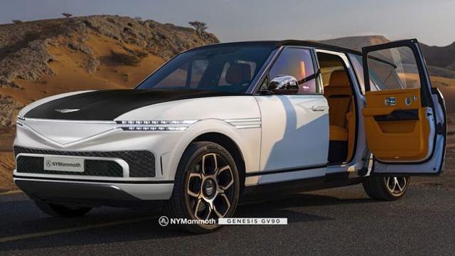 제네시스 플래그십 럭셔리 SUV GV90, '코치 도어' 최초 적용된다. 벌써 기대감 폭발