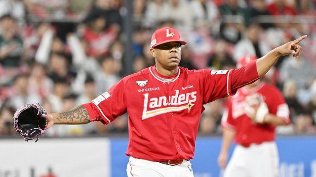 '154km 파이어볼러' 보낸다, 새 외인 찾는 SSG…