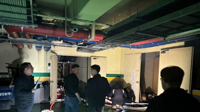 강원 춘천 아파트 지하 침수로 정전…720세대 불편