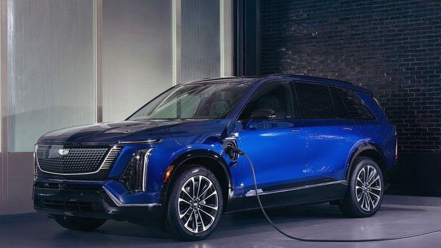 캐딜락 비스틱 공개, 3열 전기 SUV!!!