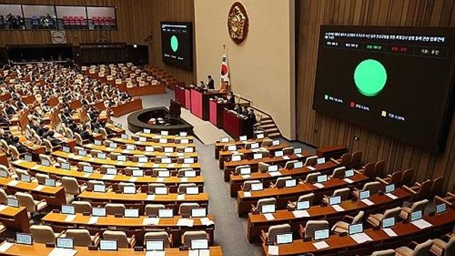 野, 세번째 '김여사 특검법' 본회의서 강행…與, 재의요구 건의(종합)