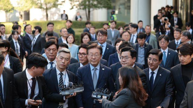 이재명, 1심 징역형에 