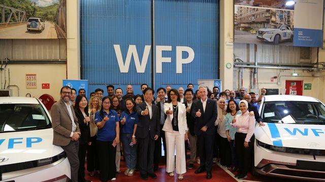 현대차, 유엔세계식량계획(WFP)에 전기차 '아이오닉 5' 기증