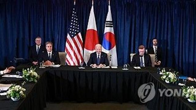 [전문] 한미일 정상회의 공동 성명