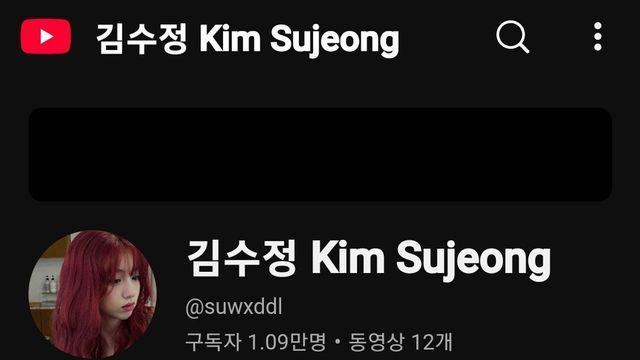 유튜버로서 최선의 선택이었던 김수정